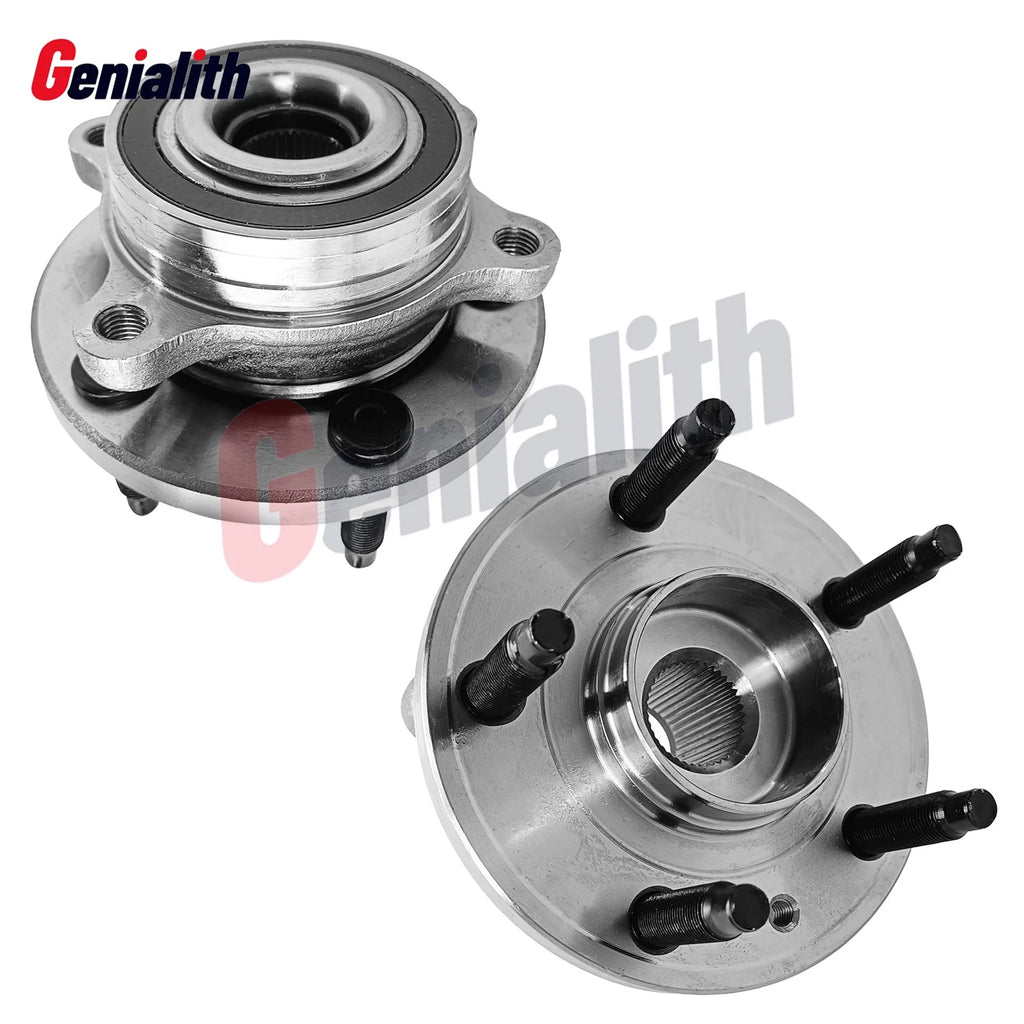 2 Front Wheel Hub Bearings for Ford Taurus Flex Lincoln MKS MKT (2013–2019)