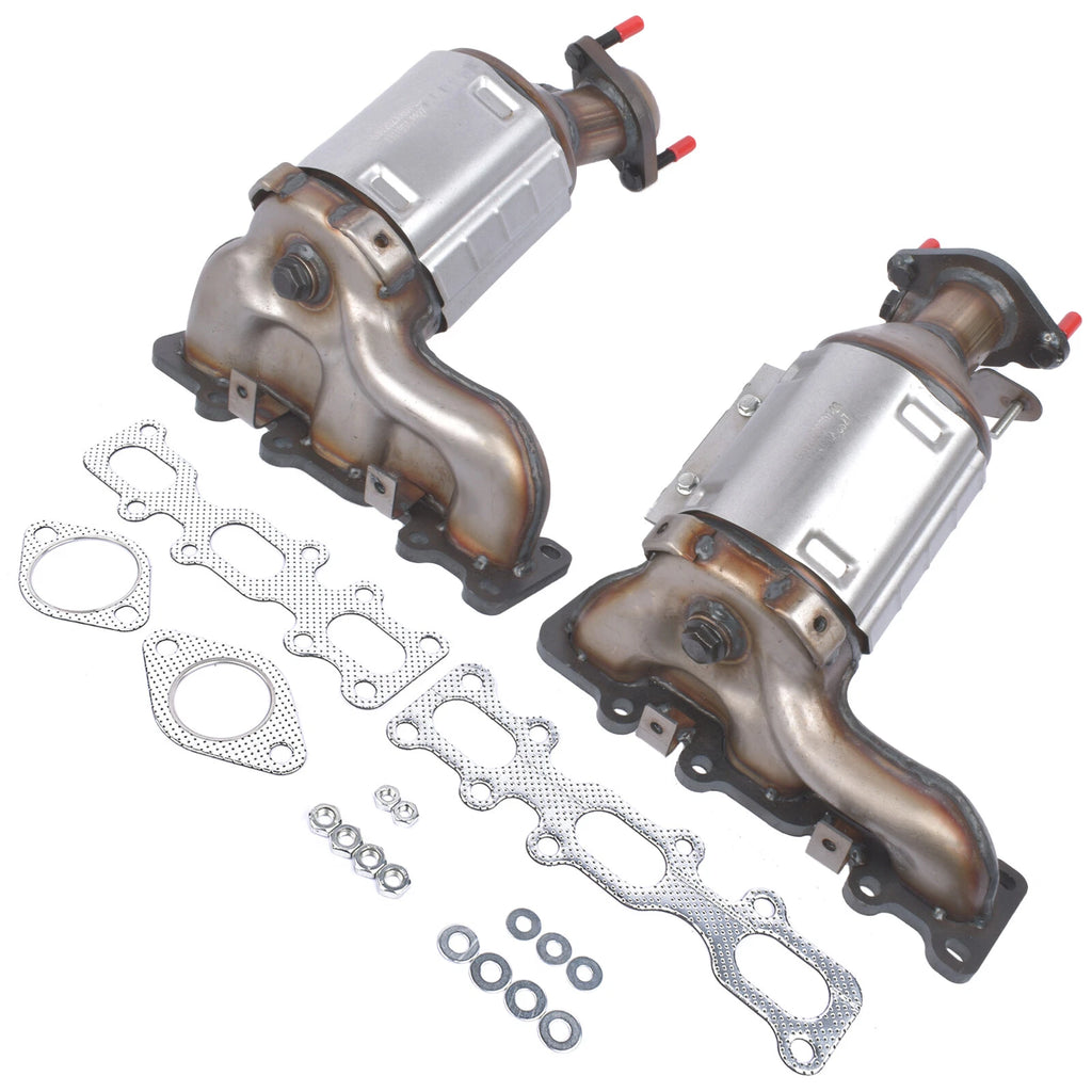 Pair Front Catalytic Converters for Ford Explorer Flex (2013-2019)