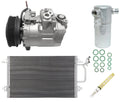 AC Compressor Kit with Condenser for Audi A8 3.7L (1999–2001)