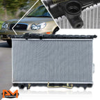 Aluminum Core Radiator for Hyundai Sonata/KIA Optima (1999–2006) DPI-2339
