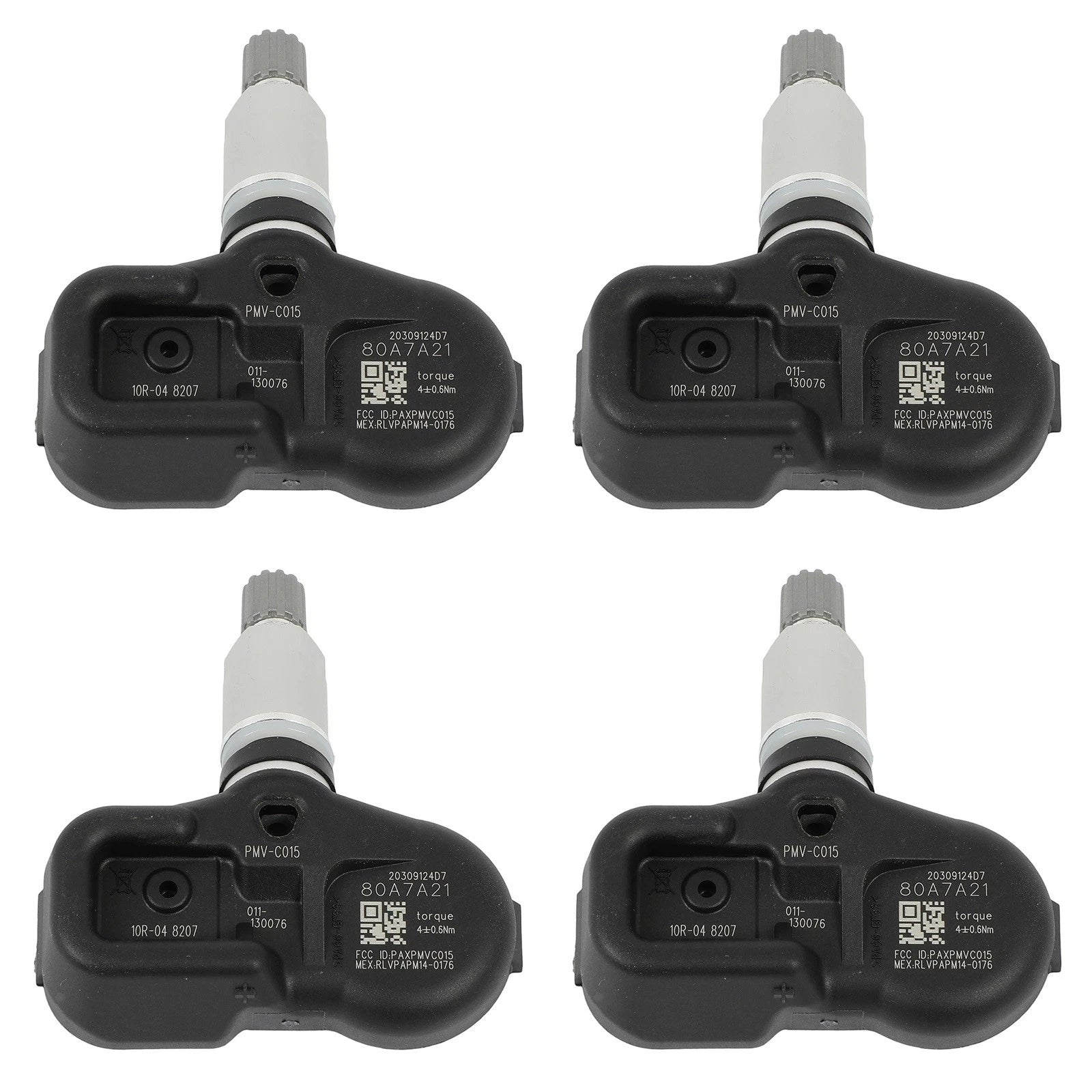 Set of 4 Tire Pressure Sensors TPMS for Toyota Camry 4Runner (2015–2022)