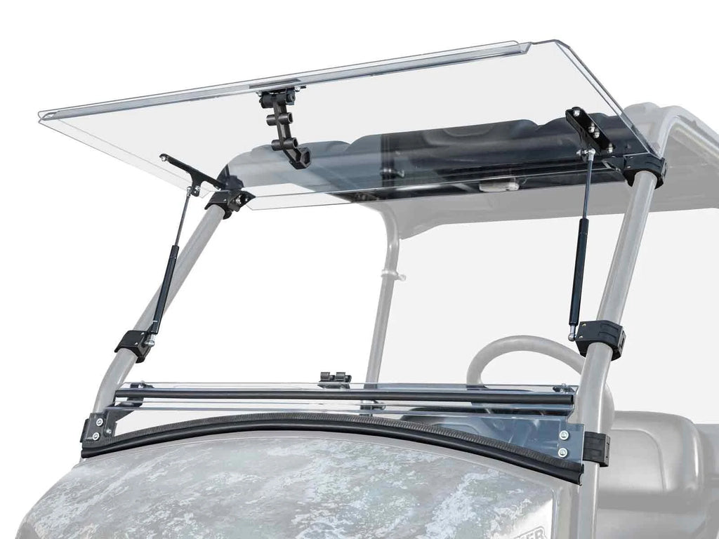 Clear Scratch Resistant Flip Windshield for Tracker OX400 (2020–2023)