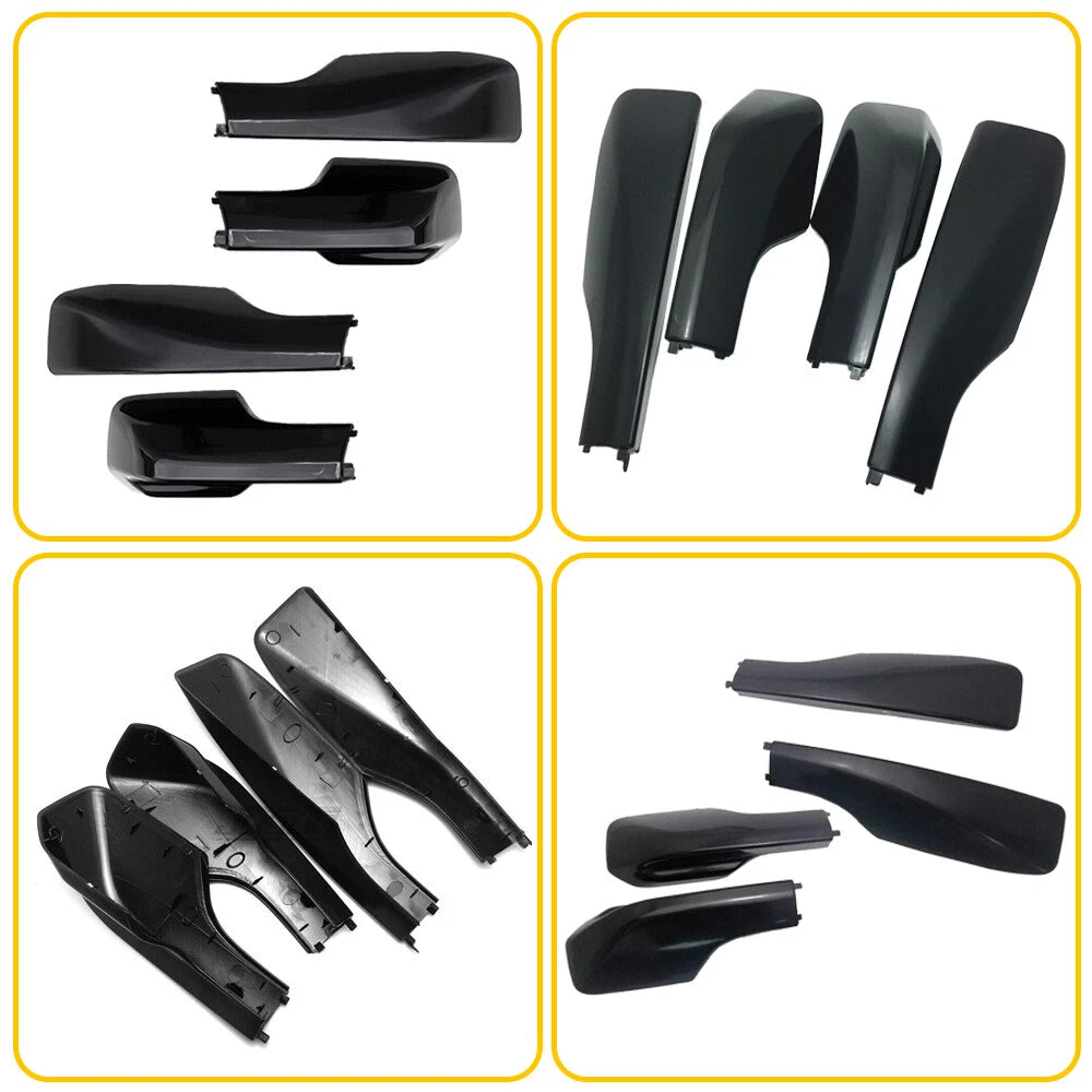 Set of 4 Roof Rack End Cover Shells for Toyota RAV4 (2001–2005)