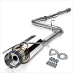 4" Burnt Tip Muffler Catback Exhaust for Honda Prelude BB6 H22A4 (1997–2001)