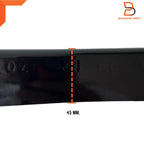 6" Glossy Black Fender Flares for Nissan Navara Ute (2021-2023)