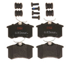 Set of 4 Disc Brake Pads for Audi A4 Quattro (2003–2006)