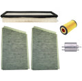 ACDelco PRO Engine Oil Air Carbon Cabin Fuel Filter Kit for Mercedes W203 C209 (2000–2007)