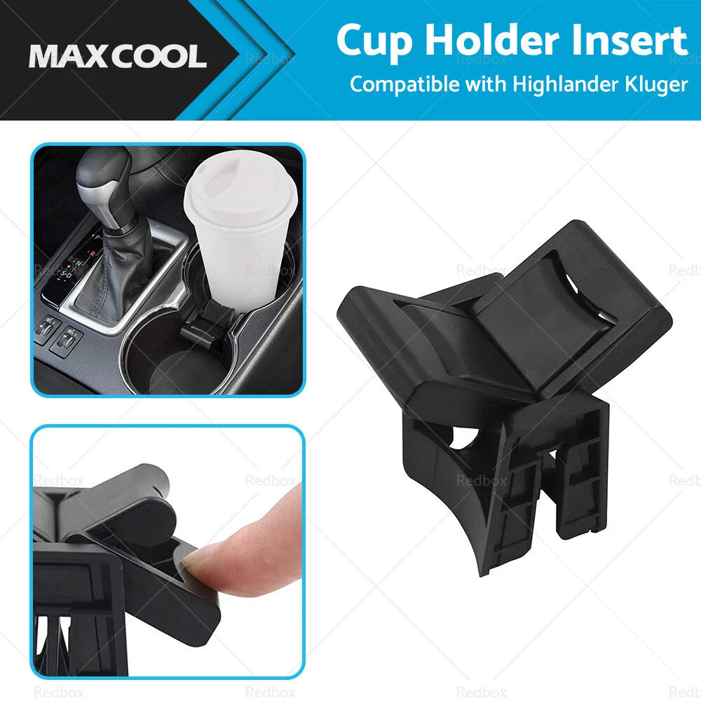 Armrest Center Console Cup Holder Insert for Toyota Highlander (2014–2019)