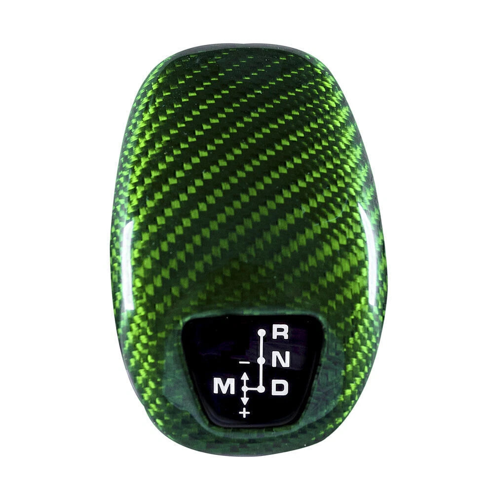 Green Gear Shift Knob Cover Trim for Porsche Panamera 971 (2017–2020)