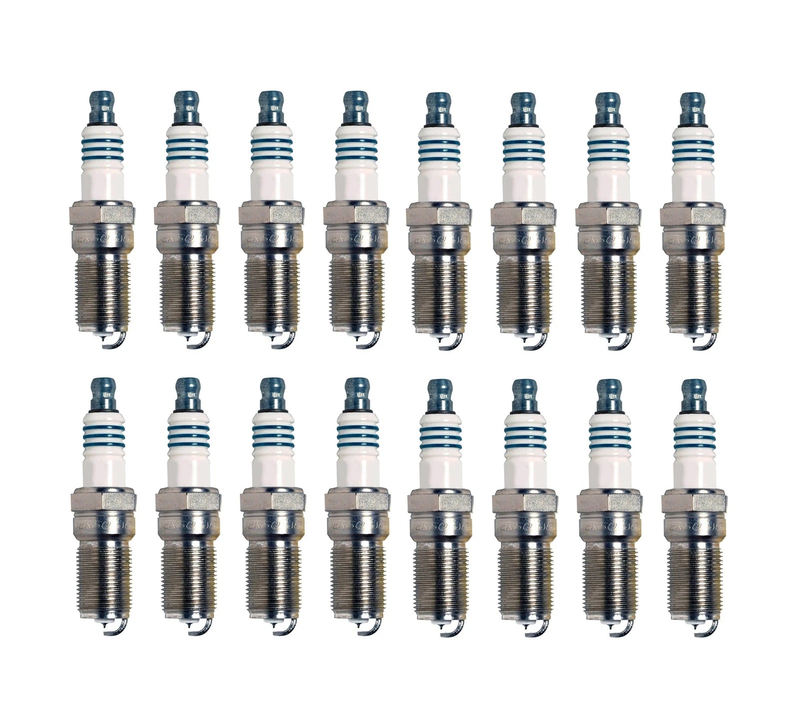 Set of 16 Iridium Spark Plugs Denso 5339 for Buick Ford Land Rover GMC