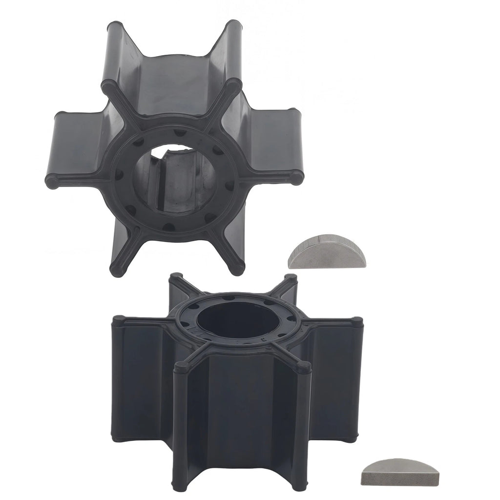 Water Pump Impeller & Key for Yamaha Outboard 9.9 HP (682-44352-00)