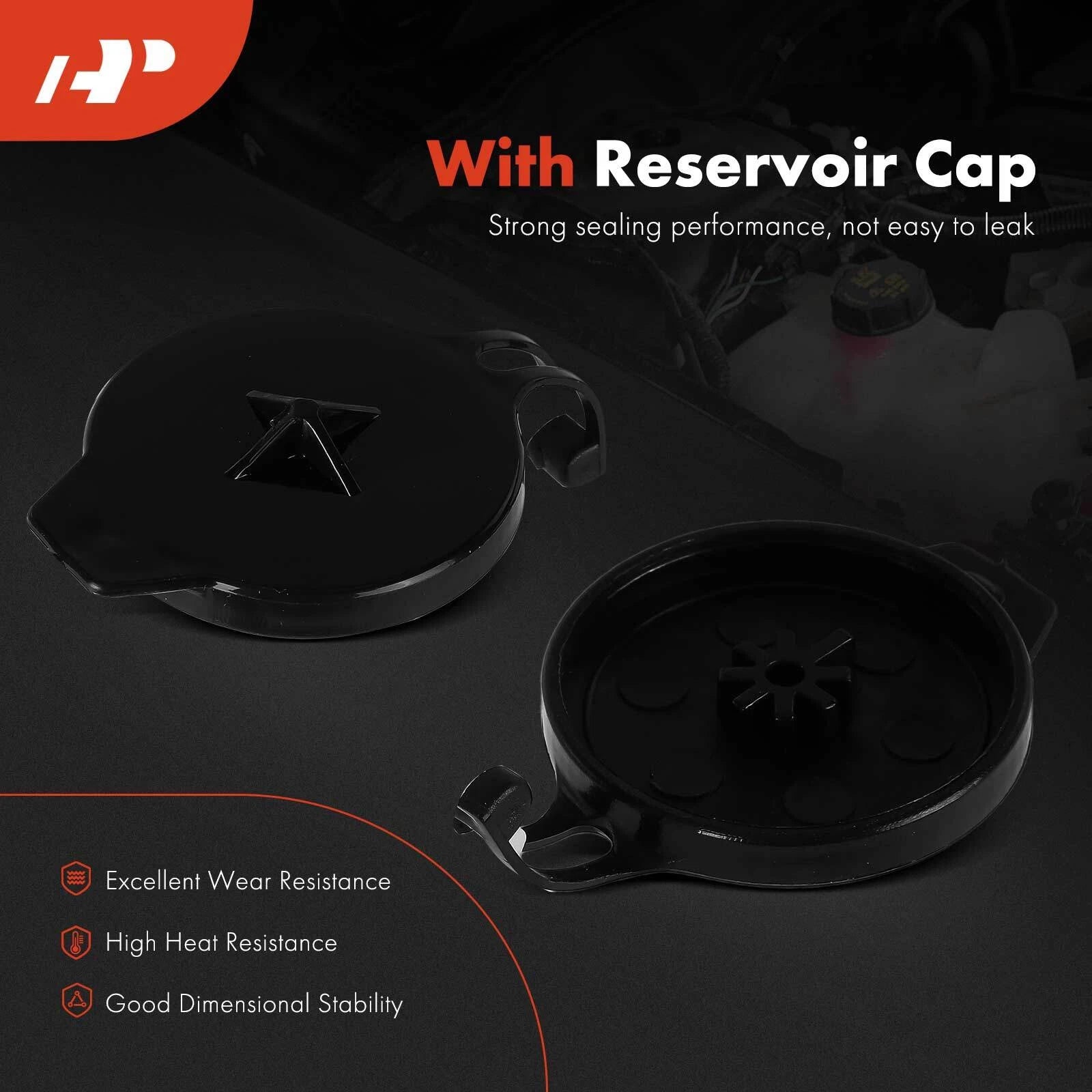 Engine Coolant Reservoir Tank with Cap for Toyota RAV4 (2019–2021)