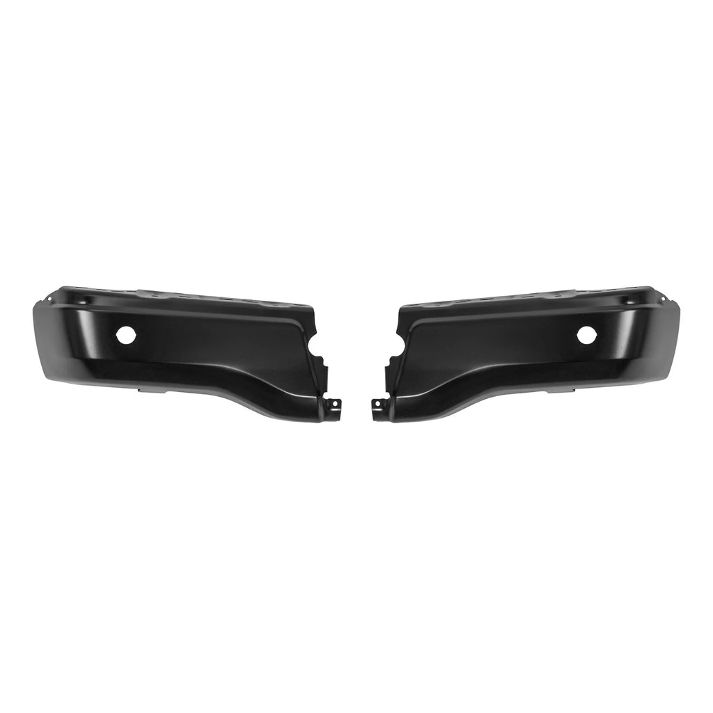 Set of 2 Chrome Rear Bumper End Caps for Ford Ranger (2019–2023)