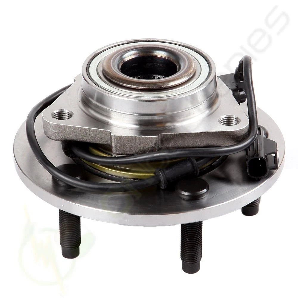 Set of 4 Front Hub Bearings Outer Tie Rod Ends for Dodge Ram 1500 (2002–2005)