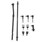 10x Front Ball Joints & Tie Rod Ends for Jeep Wrangler TJ (1997–2006)