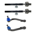 Set of 2 Mevotech Supreme Inner Outer Steering Tie Rod Ends for Kia Magentis (2006–2010)