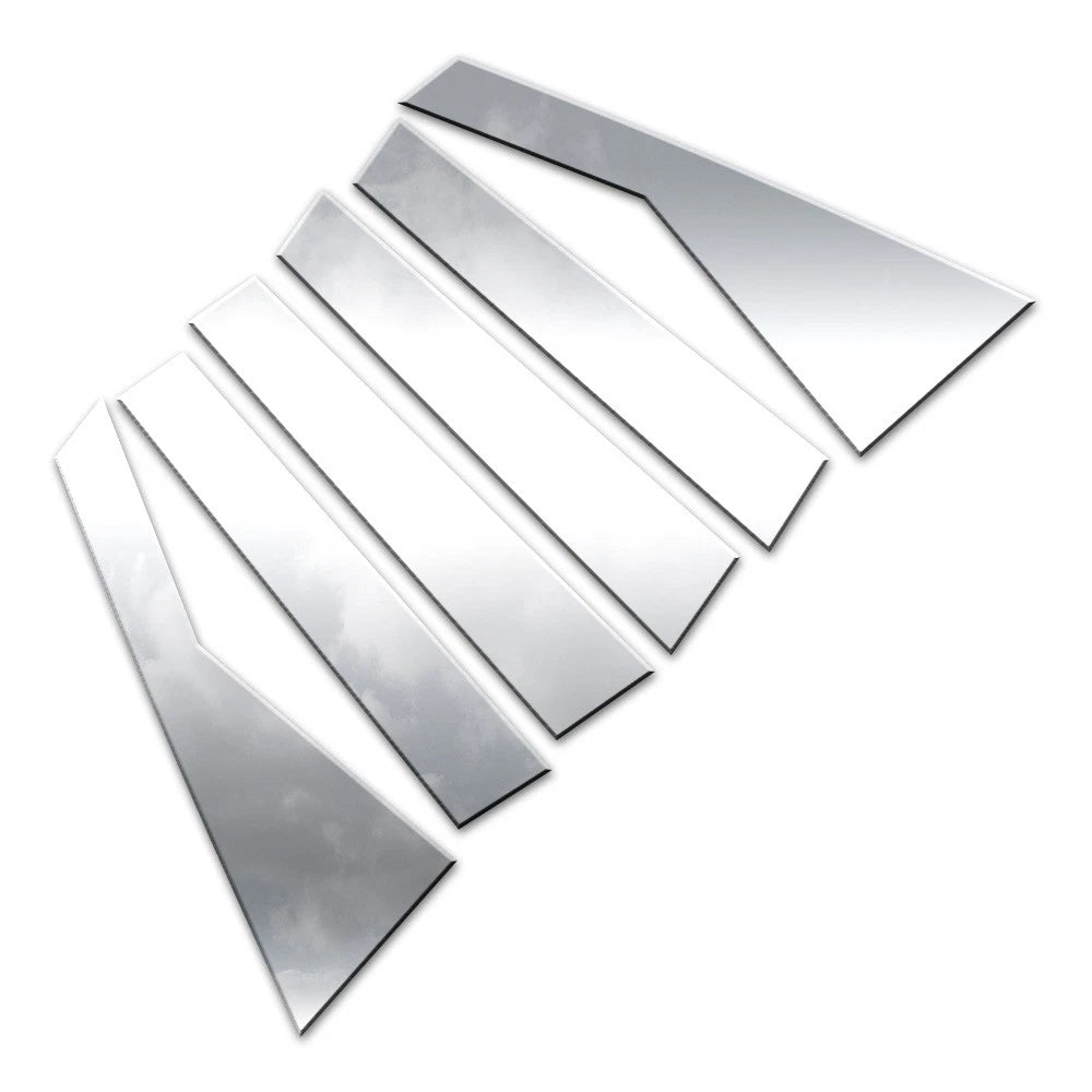 6pc. Luxury FX Polished Pillar Post Trim for 2020-2023 Kia Telluride