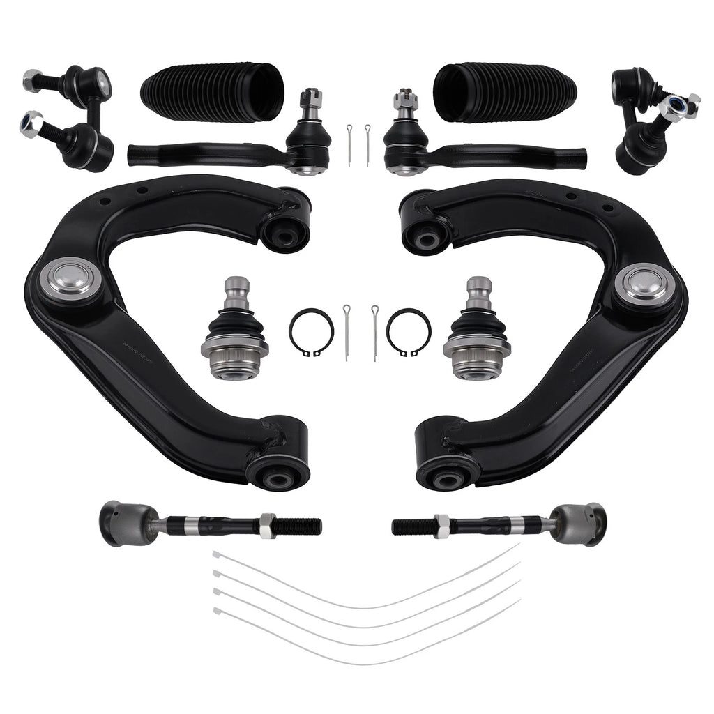 Set of 2 Front Control Arms + Ball Joints for Nissan Pathfinder Frontier (2005–2019)