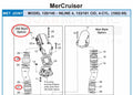 Exhaust Bellow for MerCruiser 120 140 Sterndrive (70981A3, 32-90949T)