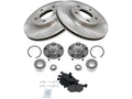 Front Brake Pad, Rotor & Wheel Bearing Kit for Mazda Tribute (2001–2006)