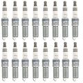 Set of 16 NGK Ruthenium HX Spark Plugs for Buick, Cadillac, Chevy, Ford, Rover, Lincoln