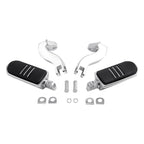 Footpegs Bracket Mount for Harley Touring Glide (1993–2024) Chrome