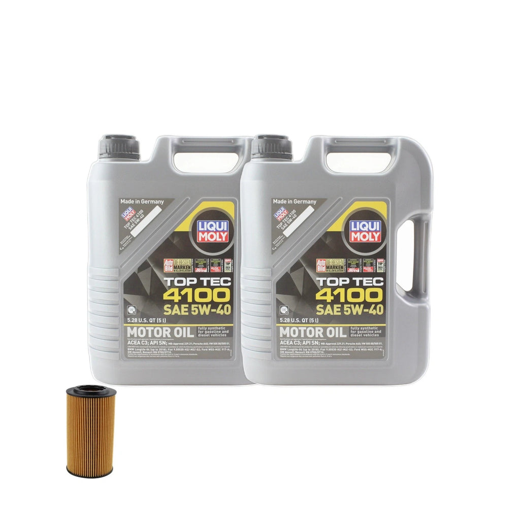 Liqui Moly Top Tec 4100 5W40 Oil Change Kit for Mercedes Sprinter (2018–2023)