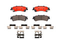 Set of 4 Brembo Rear Ceramic Slotted Disc Brake Pads for Cadillac GMC Chevy