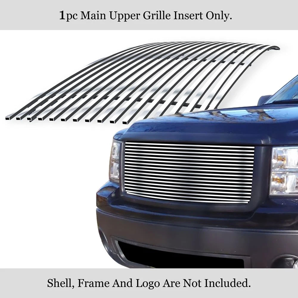 Stainless Chrome Billet Grille Insert for GMC Sierra 1500 (2007-2013)