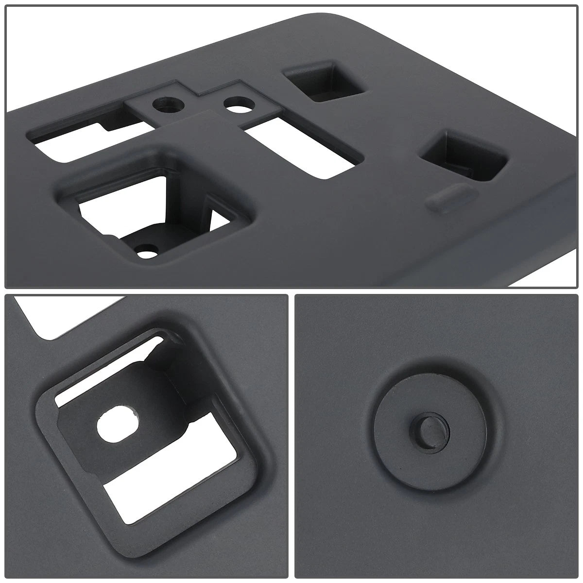 Rear Bumper License Plate Frame Mounting Bracket for Lexus NX300 (2018–2021)