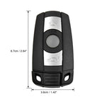 Car Key Fob Shell Case KR55WK49127 for BMW 1 3 5 6 7 Series (E90 E91)