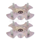 2 Rear Wheel Hubs for Honda Rubicon 500 TRX500FA5/FA6/FA7/FM5/FM6/FM7 (2001–2020)