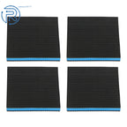 Set of 4 Anti Vibration Pads 6" × 6" × 7/8" EVA Shock Absorption