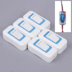 5X Small Rocker Button Switch 2500W 250V AC for Home Devices
