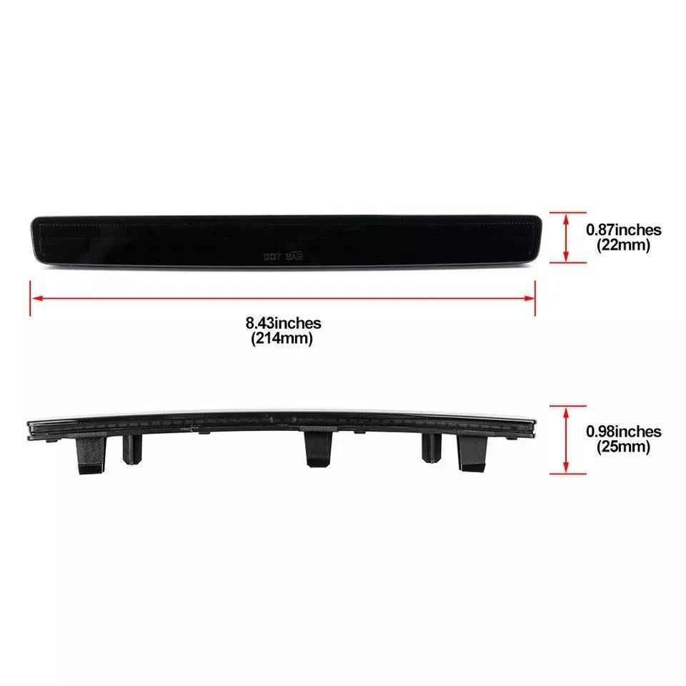 LED Rear Bumper Reflector Lights for Benz G550 G63 AMG (2019–2021)