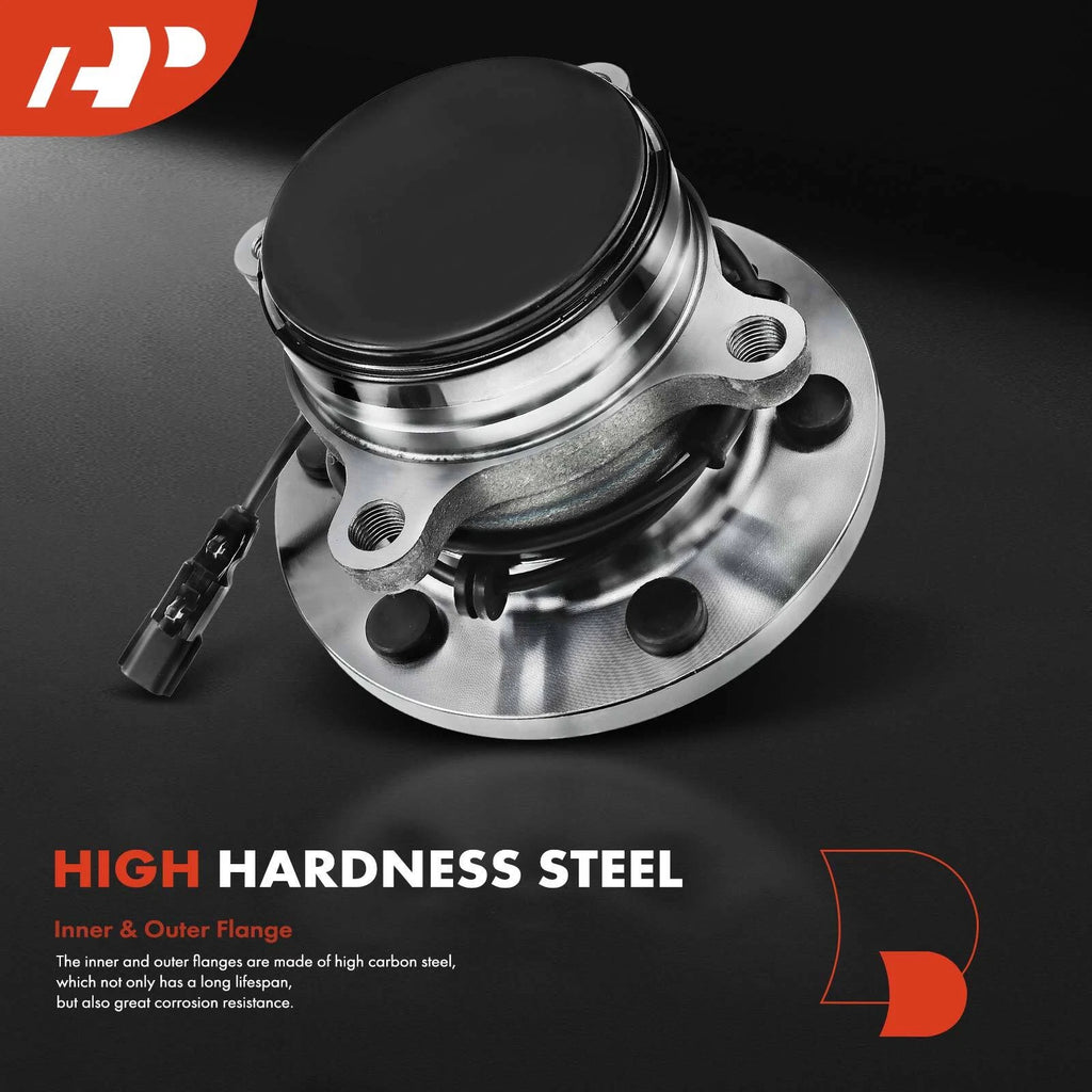 2X Front Wheel Hub & Bearing Assembly for Nissan Titan XD (2016–2019)