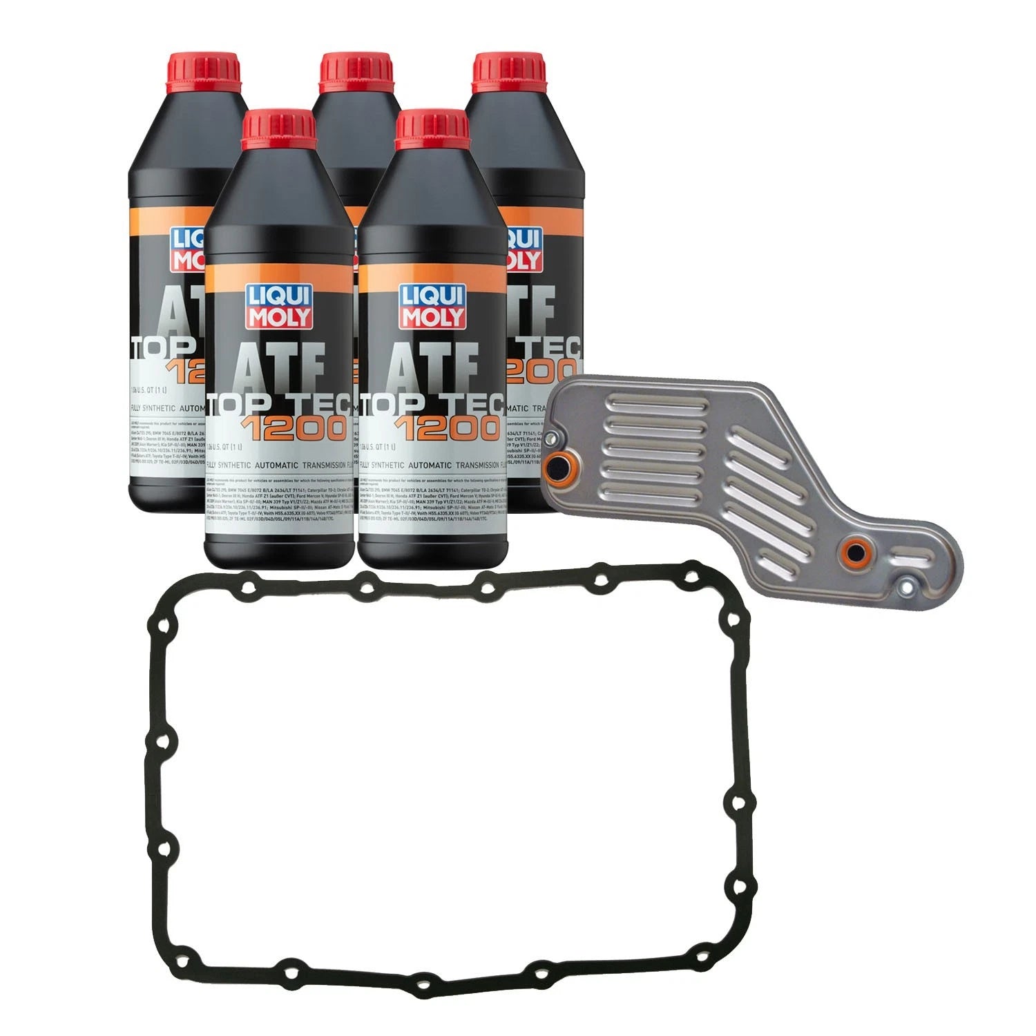 Liqui Moly 5L TopTec ATF1200 Auto Trans Fluid Filter Kit for Explorer Mountaineer (2002–2010)