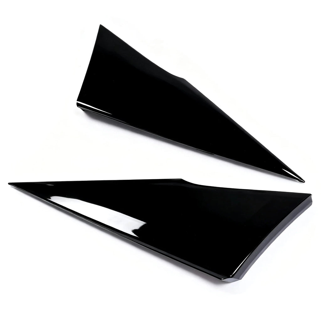 Gloss Black Rear Quarter Moldings Cover Panel for Toyota Prius Prime (2016-2022)