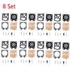 Set of 8 Carburetor Gasket Kit for Stihl 024 026 MS240 MS260 (WALBRO K11-WAT)