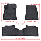3X TPE Floor Mats for Ford Maverick Hybrid (2022–2026)