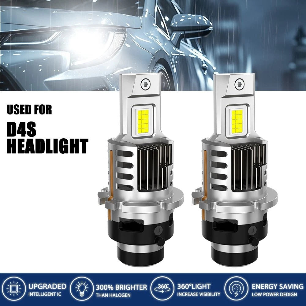 D4S D4R LED Headlight Bulb Conversion Kit for