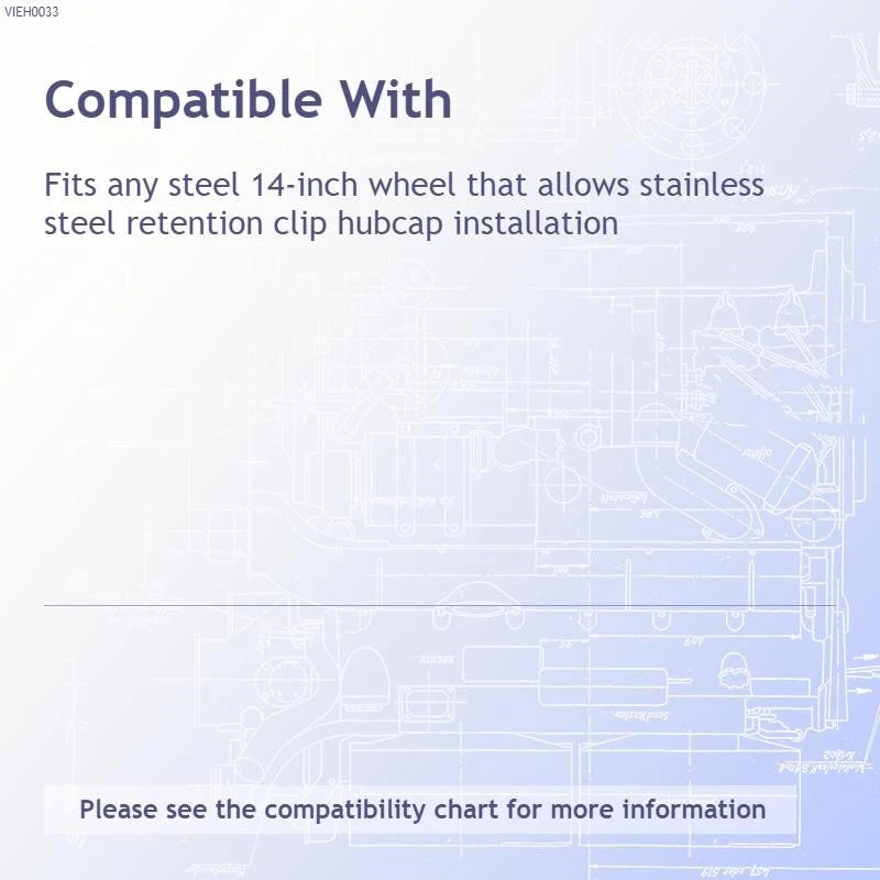 Stainless Trim Rings Beauty Bands for Ford Wheels (2010–2020)