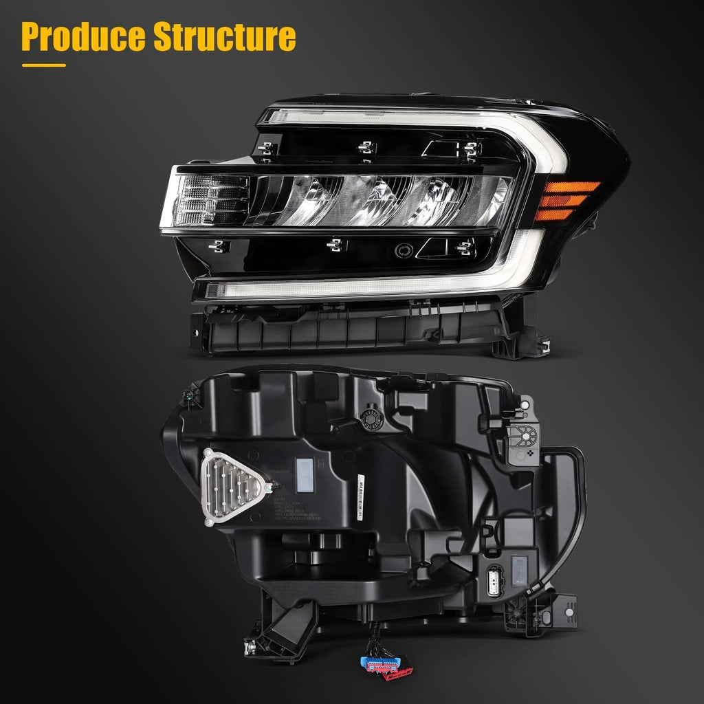 Left Side LED DRL Headlight Assembly for Ford Expedition (2022–2024)