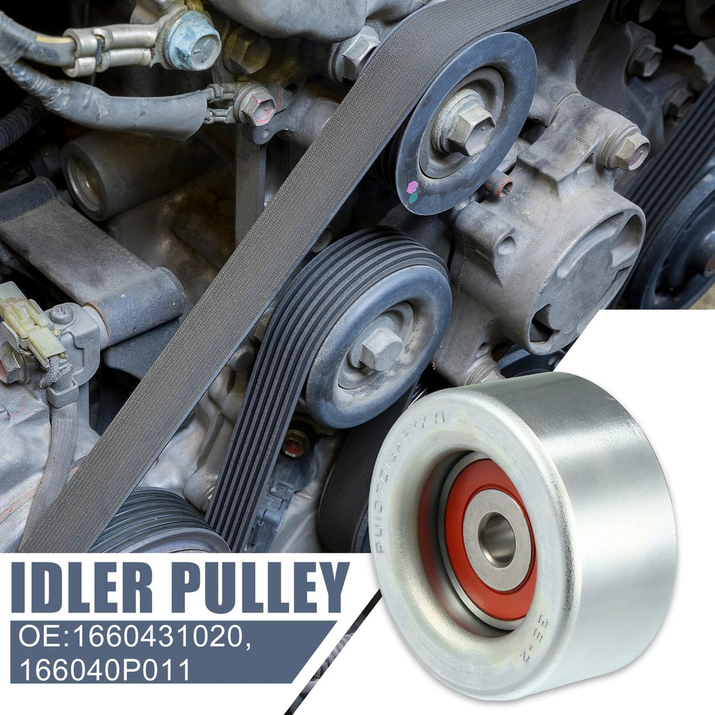 Drive Belt Idler Pulley for Toyota Camry RAV4 Sienna (1660431020)
