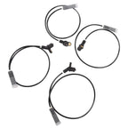 Set of 4 ABS Wheel Speed Sensors for BMW 318i 323i 325i 328i M3 (1992–2006)