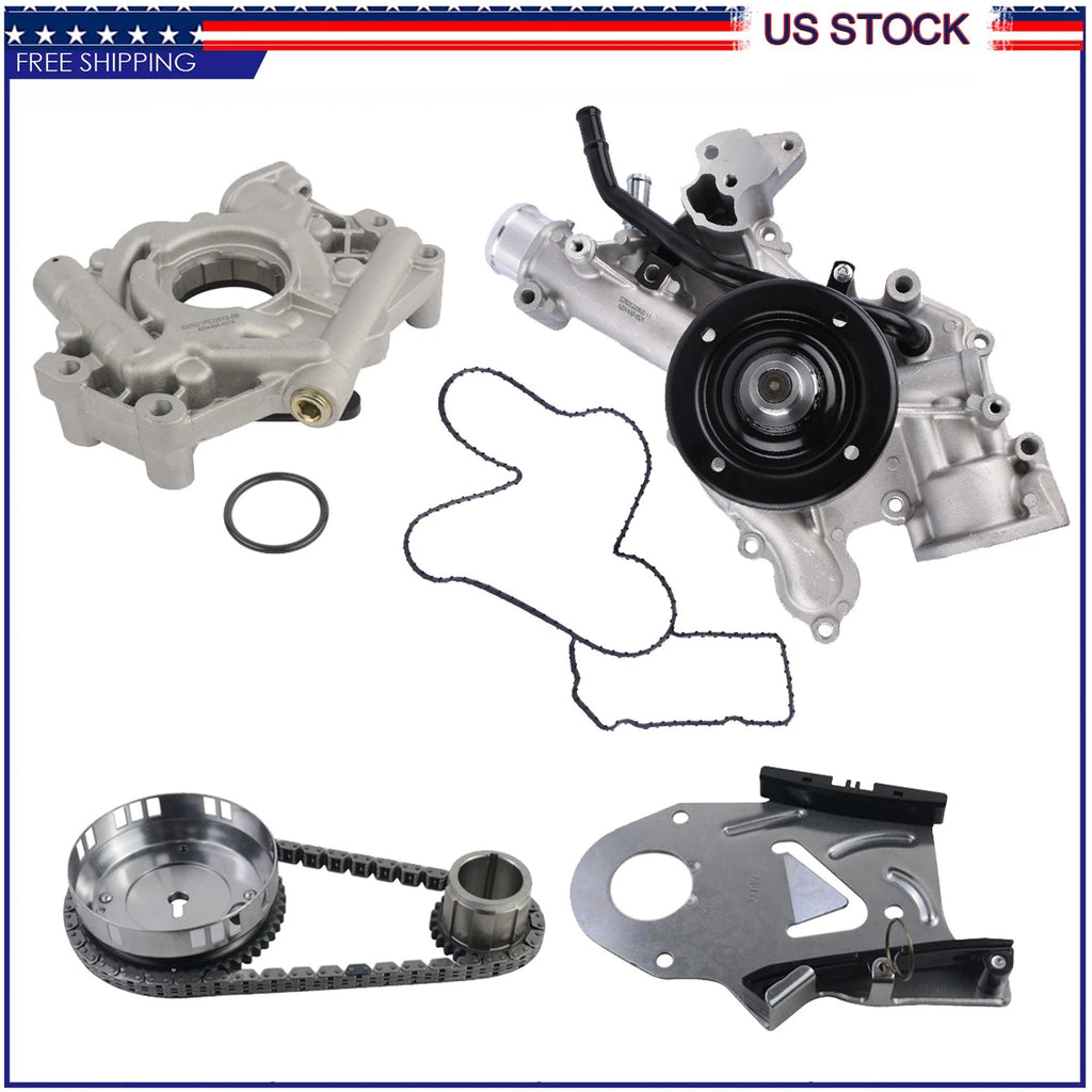 Timing Chain Kit with Oil & Water Pump for Dodge Ram 1500 2500 Durango (2002–2023)