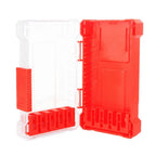 Drill Bit Storage Box for Hex Shank Bits (Fits Various Sizes)