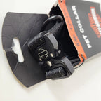 Medium Black Nylon Dog Pet Collar for Harley-Davidson (MPC001-08-M)
