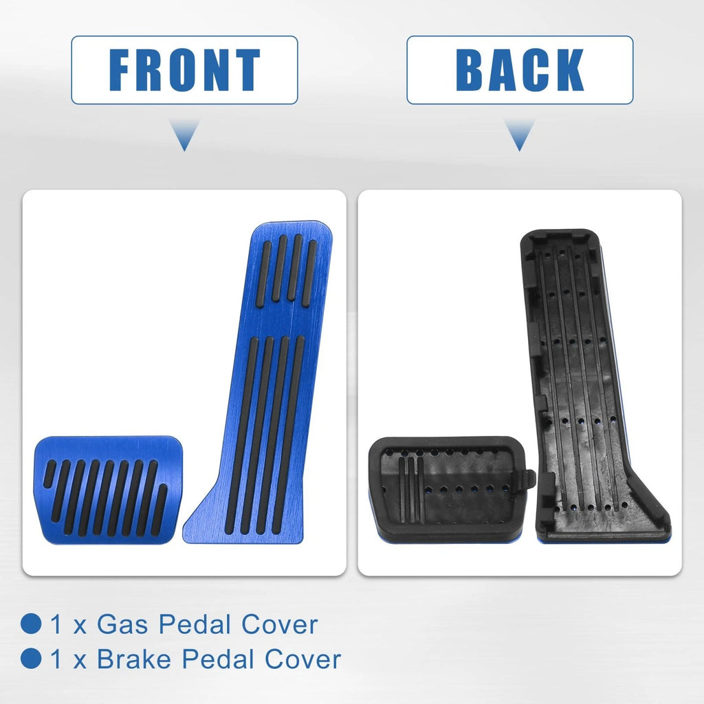Foot Pedal Pads Cover Kit for Mazda 2 3 6 CX-3 CX-5 (2011–2021)
