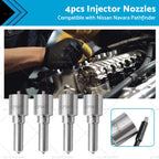 Set of 4 Injector Nozzles for Nissan Navara D40, Pathfinder R51 (2005–2015) 16600-EC00A